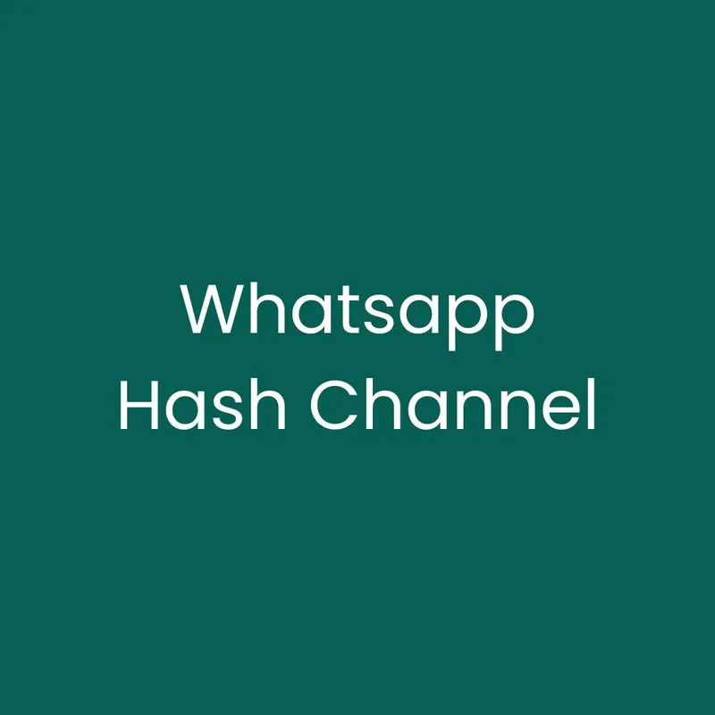 Whatsapp Hash Channel